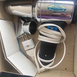 New Hairdryer And Steel Table Both For $20