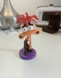 Anxiety Inside Out PVC CAKE TOPPER Figurine Gift Figure 3” New 2024 Collection