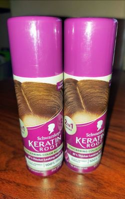 Schwarzkopf Keratin Root Thickening Color Boost Spray x2
