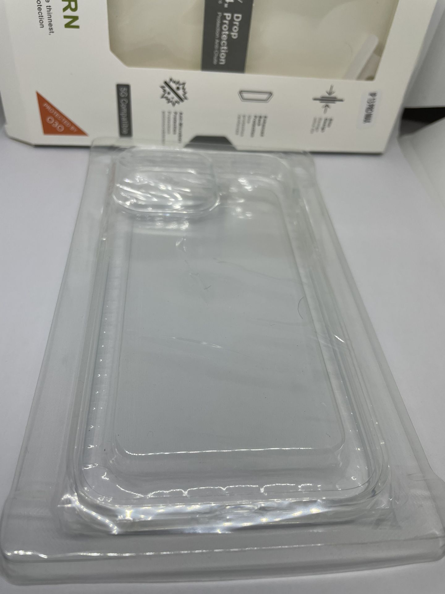 For iPhone 13 Pro Max Clear Hard Case Cover Protective