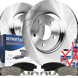 Detroit Axle Front Brake Kit Rotors & Ceramic Pads for Lexus ES300 Toyota Camry Avalon Solara