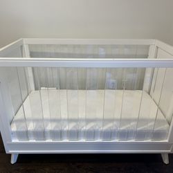 ACRYLIC BABY CRIB 