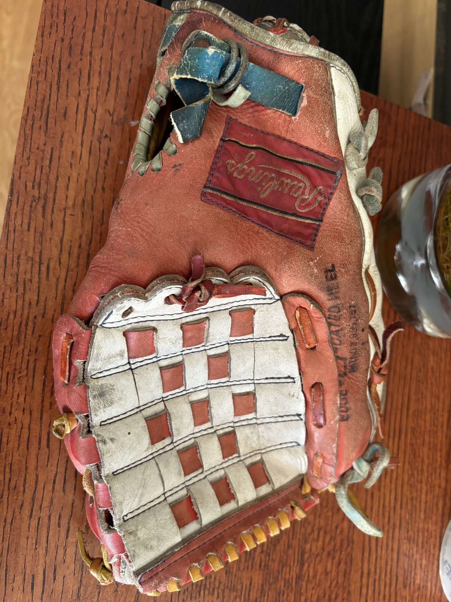 Vintage Rawlings 1970s Brooks Robinson Baseball Glove Left Hand USA Made
