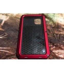 iPhone 11 Metal Case with Built-in Screen Protector