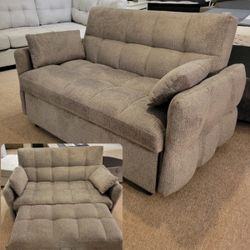 Grey Sofa Bed (Sleeper)