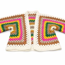 Handmade Crochet Cardigan / Cardigan Tejido a Crochet