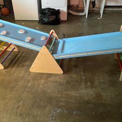 Toddler Montessori Climbing Playset