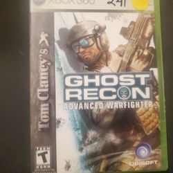 Ghost recon advanced war fighter Xbox 360