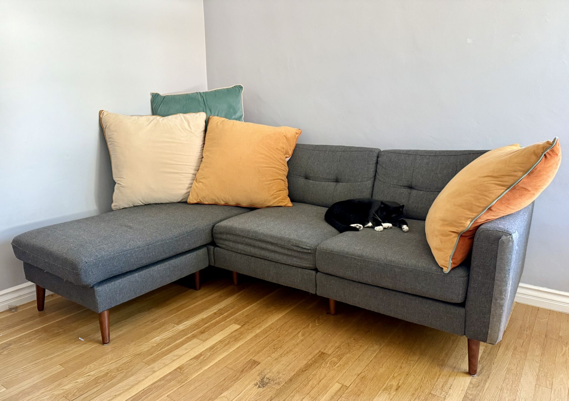 $100 OBO: Burrow brand L-shaped couch — Must Pick Up In Montrose