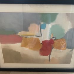 Large JR Griffin Abstract Wall Art 49x39 – Crate & Barrel – Modern Decor