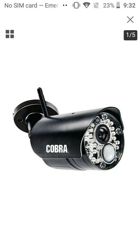 Cobra security survallence camera