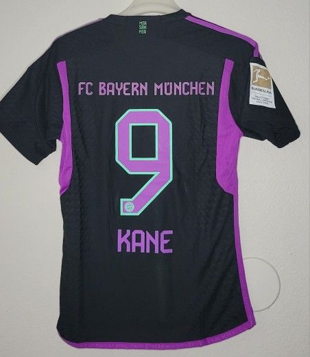 Adidas Mens 23_/24 Bayer Múnich Away Jersey Authentic Size Large Xl Kane No Trade