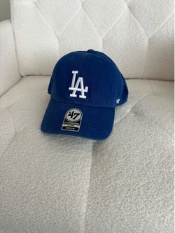 Men's '47 Royal Los Angeles Dodgers Franchise Logo Fitted Hat Size-MED