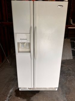 Whirlpool side-by-side refrigerator