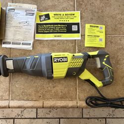 NEW RYOBI Reciprocating Saw 