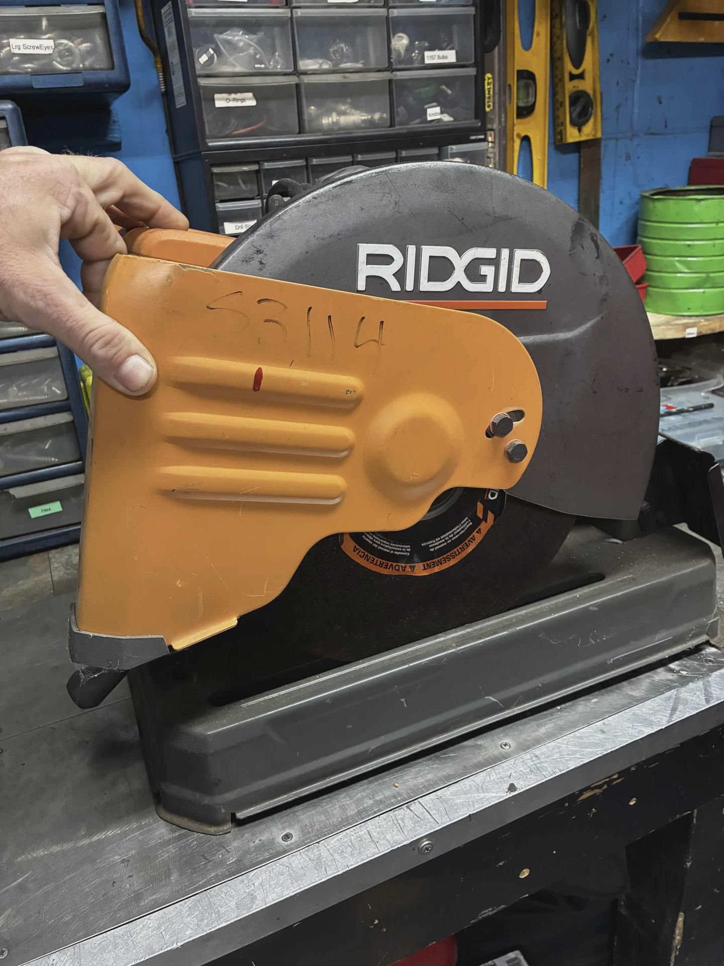 RIDGID R4142 14” Stationary Tool – 120V, 3900 RPM