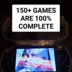 PSP PLAYSTATION PORTABLE 128GB 175 PSP GAMES