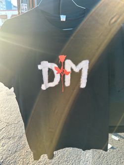 Depeche Mode black cotton tee