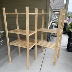 IKEA Wood Shelves 