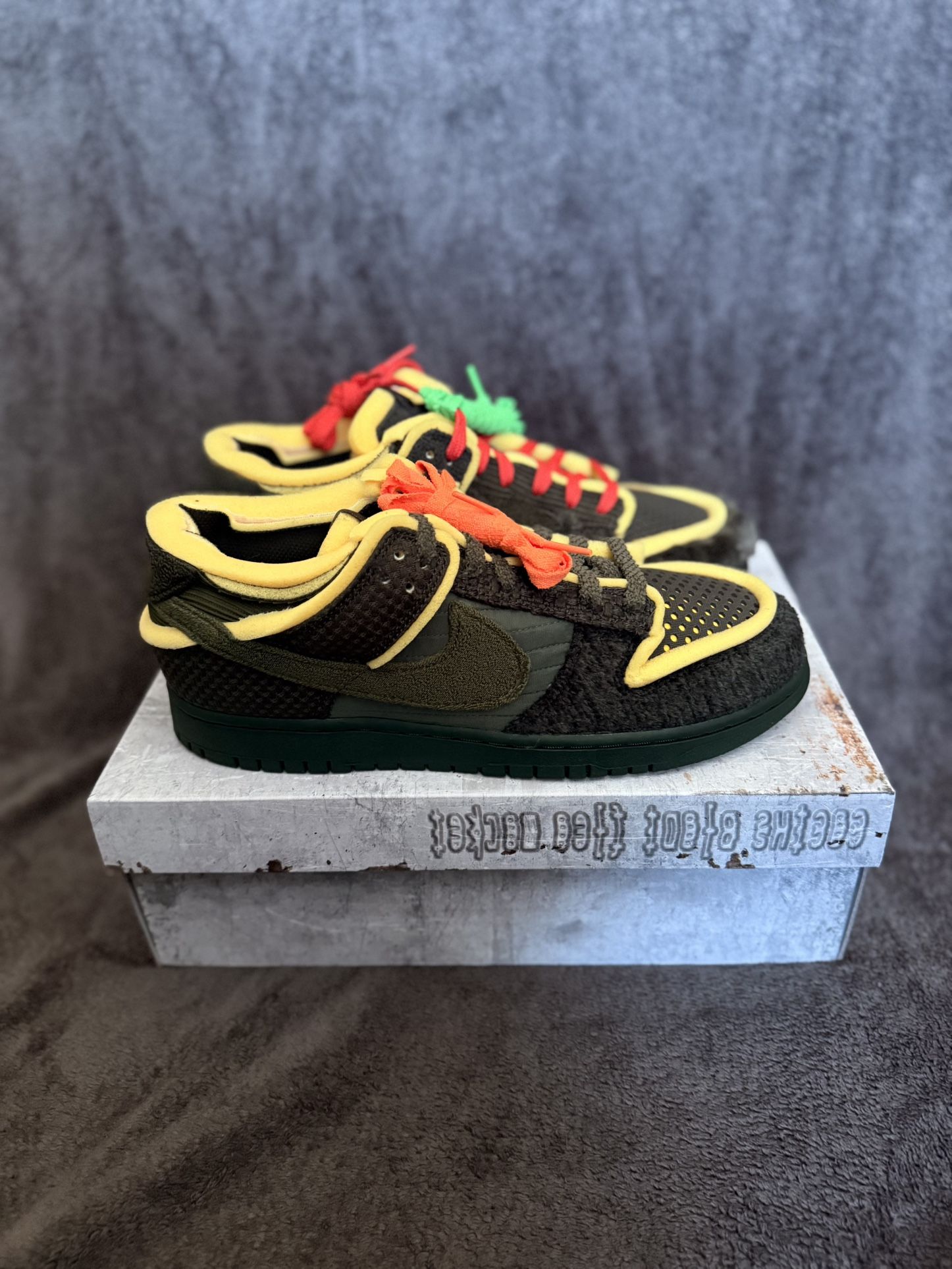 NIKE CPFM SWAMP SPONGE DUNK - SIZE 10