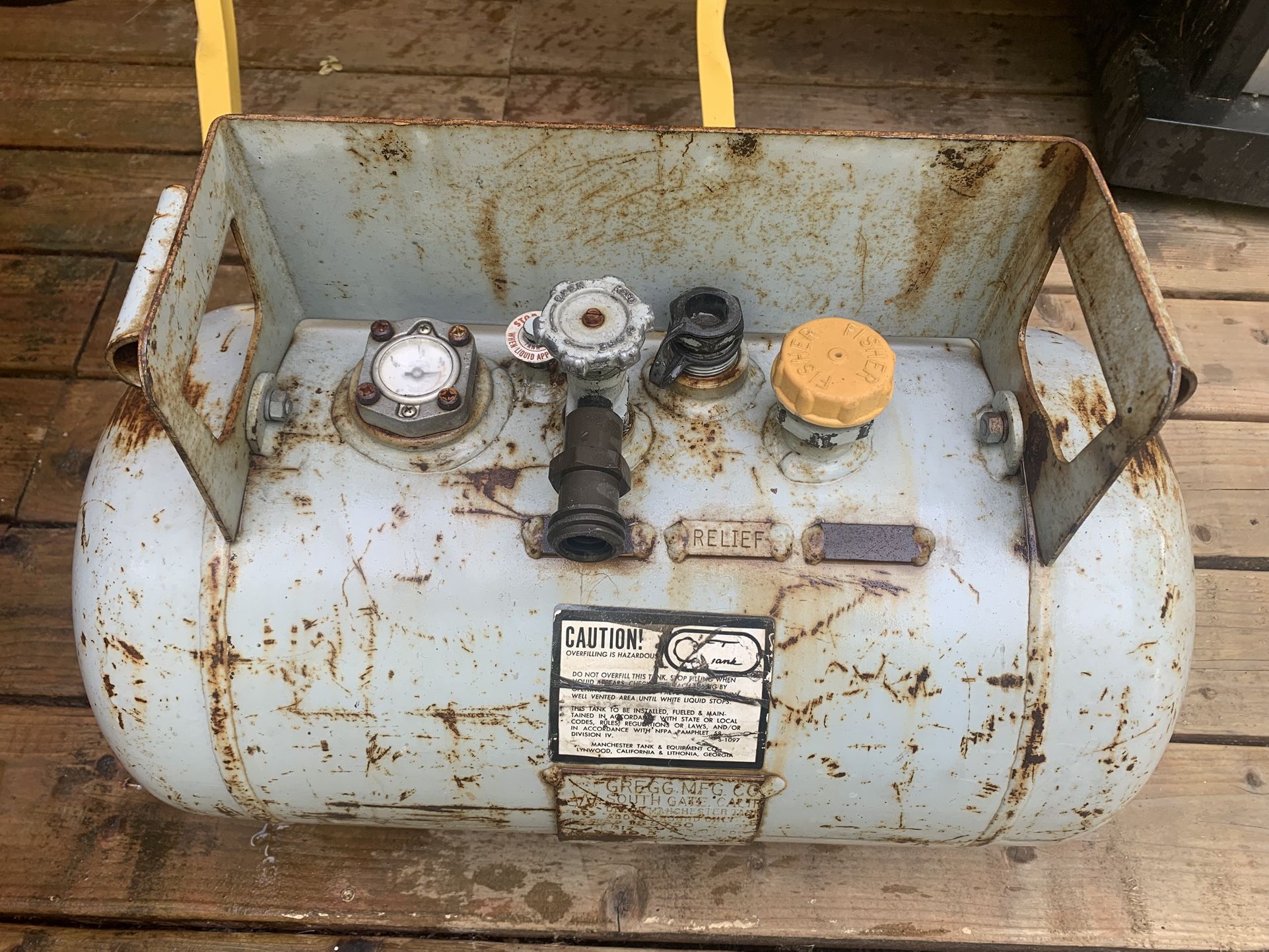PROPANE TANK FOR FORKLIFT