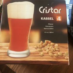 4 Pack Pilsner Beer Mugs