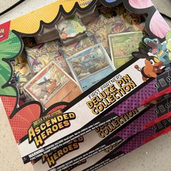 pokemon ascended heroes first partners deluxe pin collection