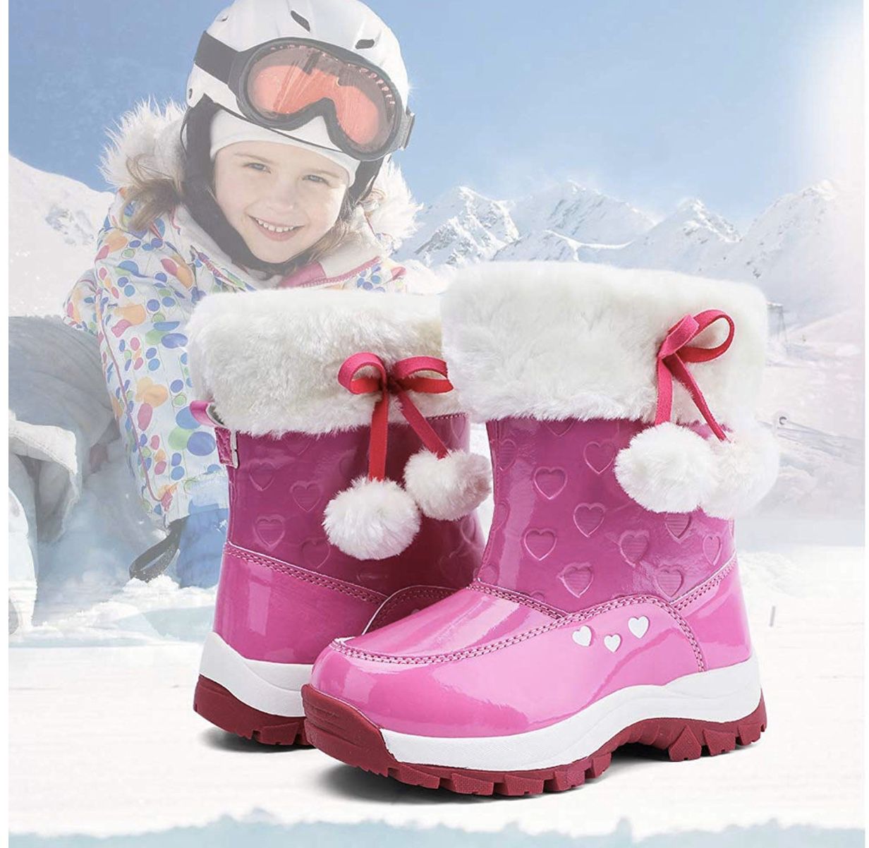Snow boots for kids size 12 new