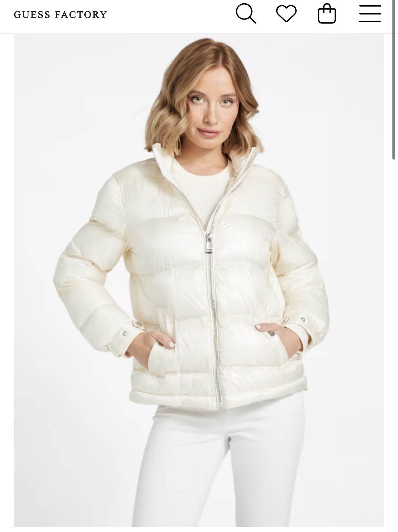 Guess Puffer Jacket (Small)