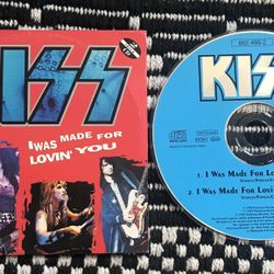 KISS UK I WAS MADE FOR LOVIN YOU CD SINGLE