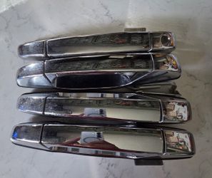2007-2013 CHEVY SILVERADO 1500/2500/3500 CHROME OEM DOOR HANDLES