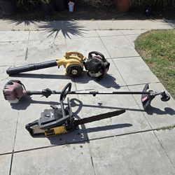Poulan Pro, McCulloch, Toro, and Homelite Outdoor Power Tool Set
