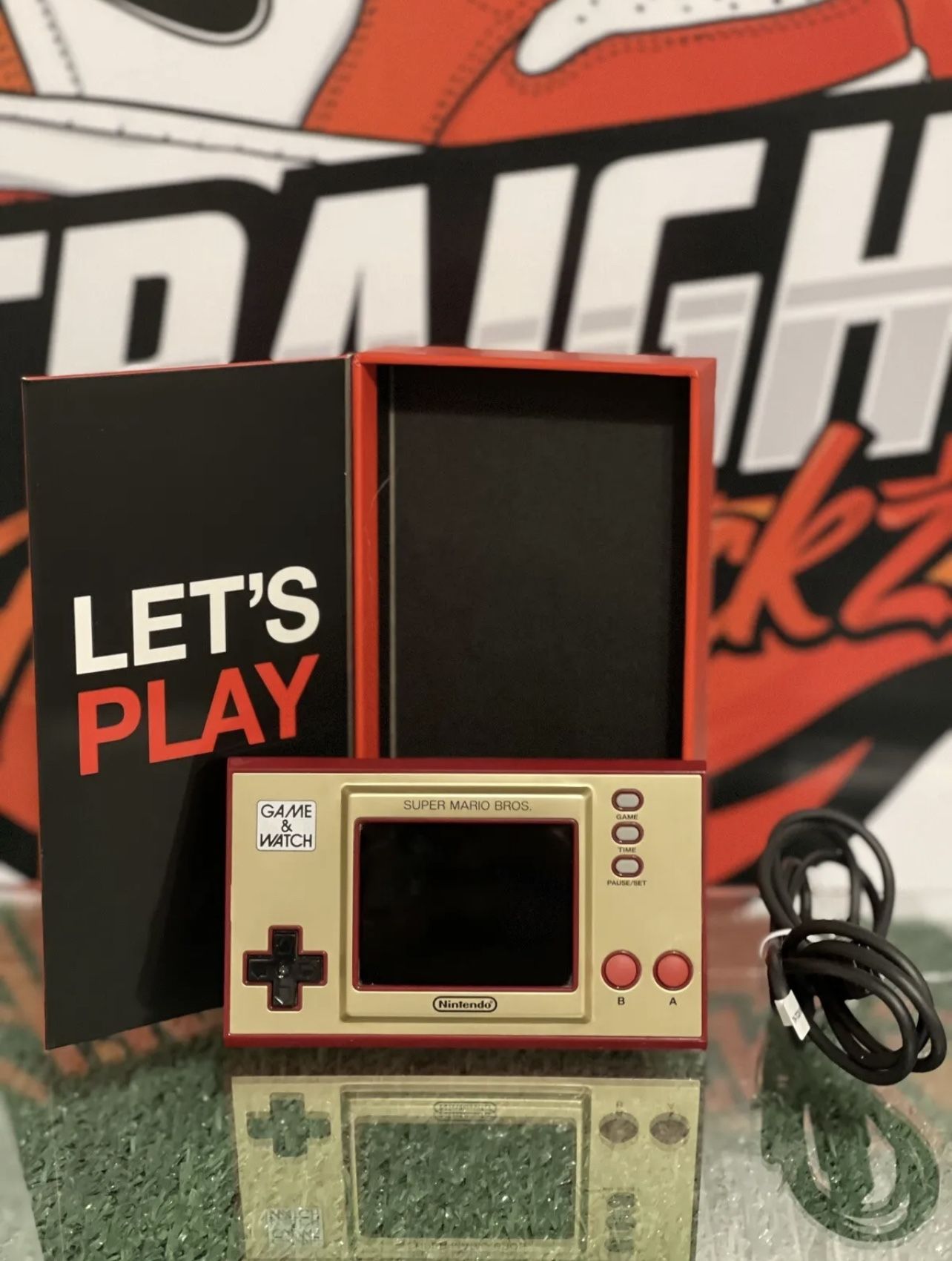 Nintendo Game & Watch Super Mario Bros 35th Anniversary Mini Preowned