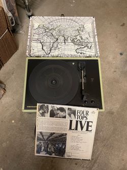 Crosley portable record player suitcase