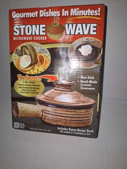 StoneWave non stick microwave cooker