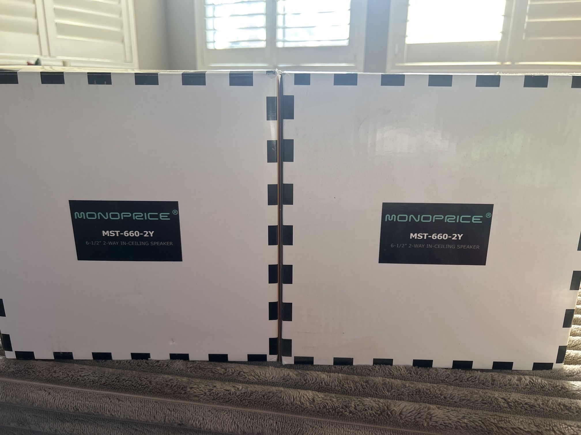 Monoprice MST-660-2Y in-ceiling speakers