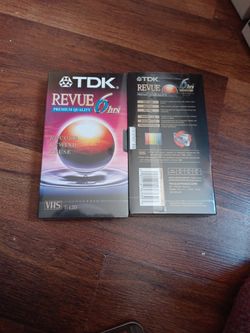 TDK Blank Tapes