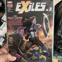 Marvel Comics Exiles #3 - 1st App Captain Carter MCU