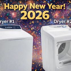 (2) Fisher & Paykel Natural Gas Dryers — Tested & Ready 