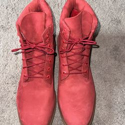 Timberland Red Boot 