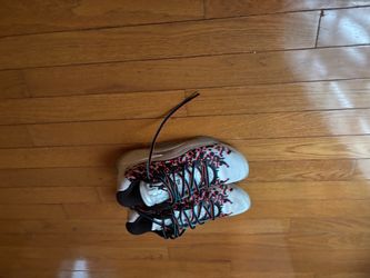 White High-Top Sneakers with Splatter Print