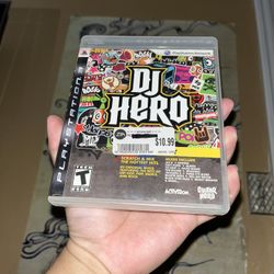 PlayStation 3 video game ps3 DJ hero music