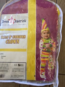 Baby Clown Costume