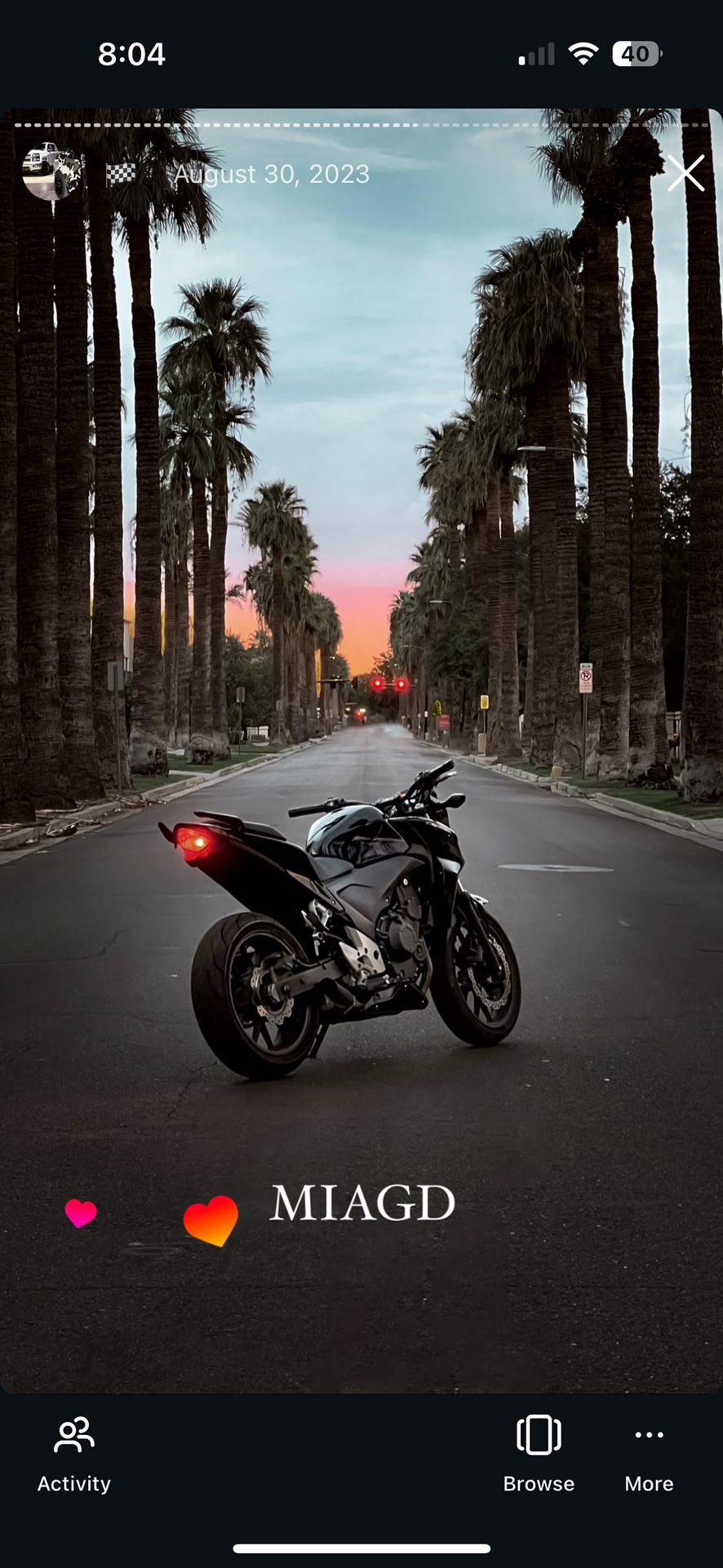 2013 Honda Cb500f