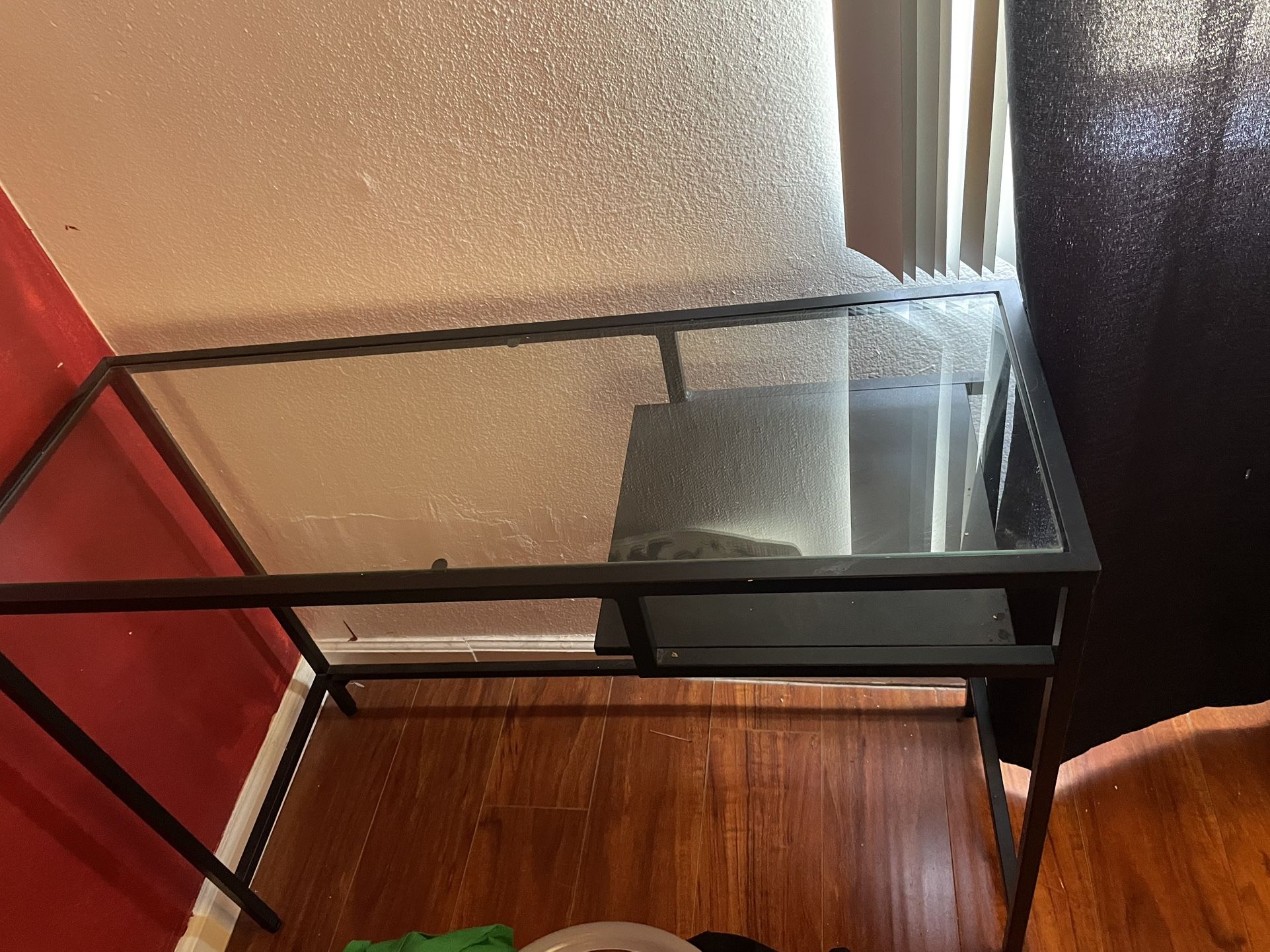 Glass Desk
