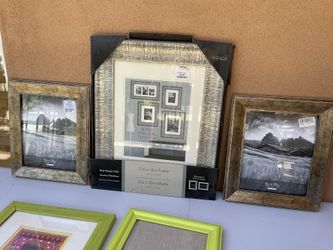 Textured gold Frame set 11x14 & 8x10(2) Large one is 11 x 14 or 8 x 10