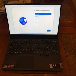 Lenovo Legion 5 Gaming Laptop, 15.6" FHD Display, AMD Ryzen 7 5800H, 16GB RAM, 512GB Storage, NVIDIA GeForce RTX 3050Ti, Windows 11, Phantom Blue