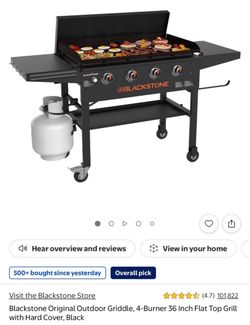 Blackstone 36’ Griddle Flat Top New in Box