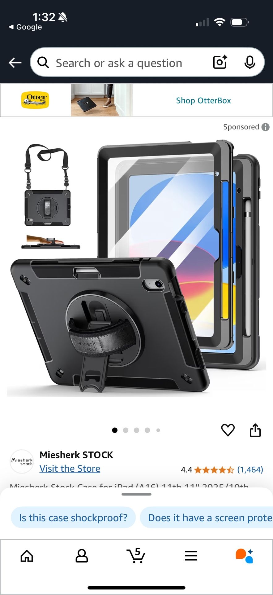 Miesherk Stock Case