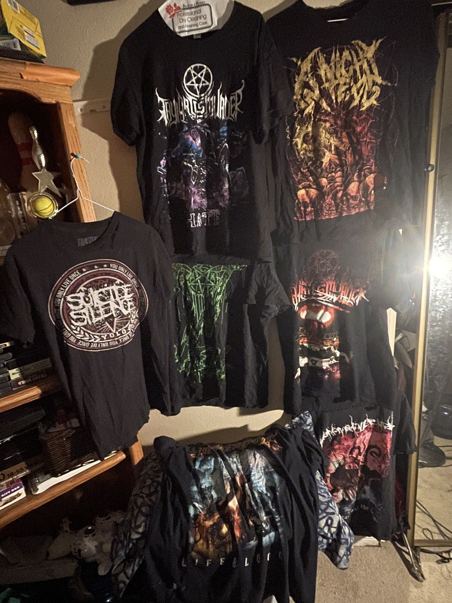7 Deathcore MENS T Shirts For $50!